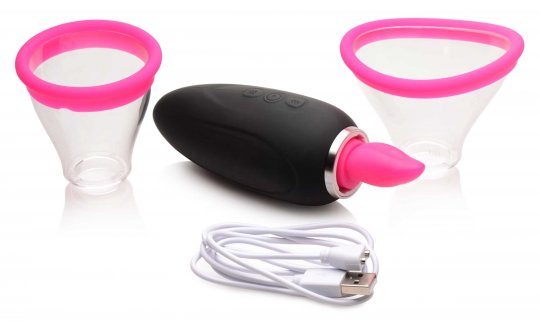 Lickgasm Mini 10X Silicone Licking and Sucking Stimulator Code: AG797