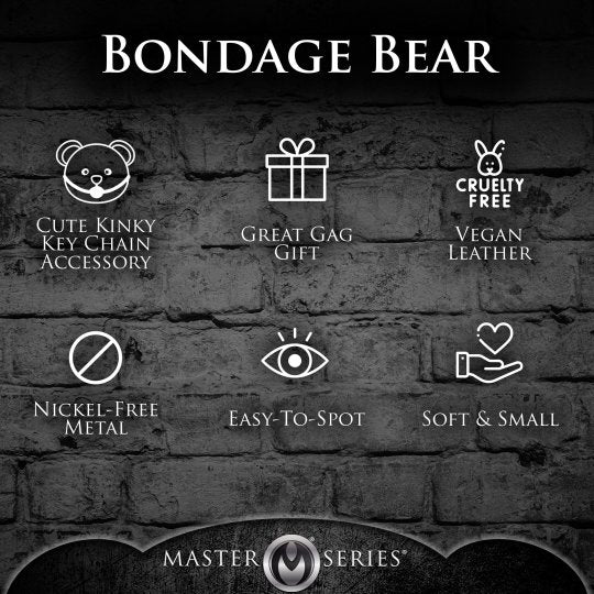 BDSM Teddy Bear Keychain Code: AH120