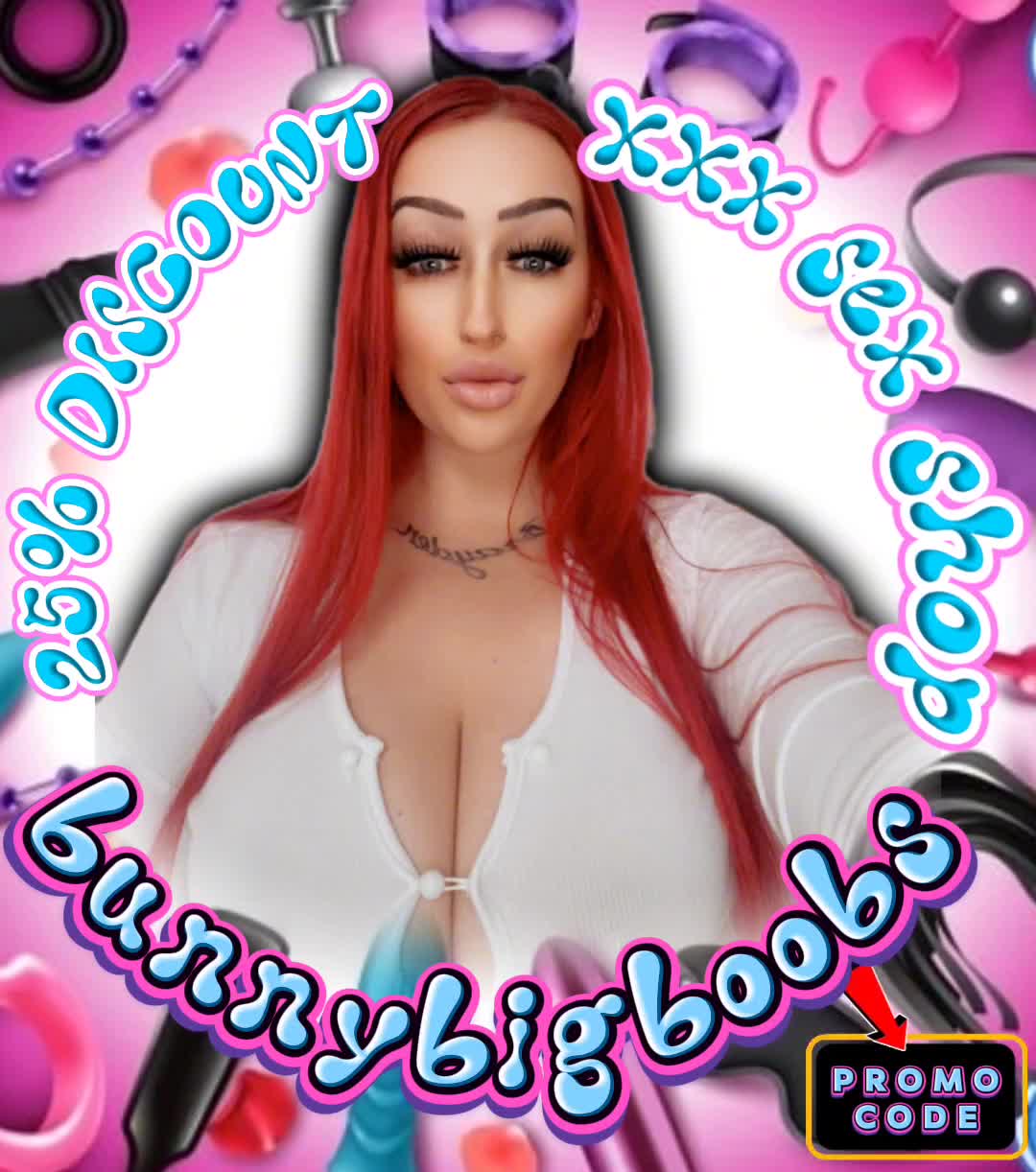 Bunny Big Boobs: The Ultimate XXX Sex Shop Ambassador!