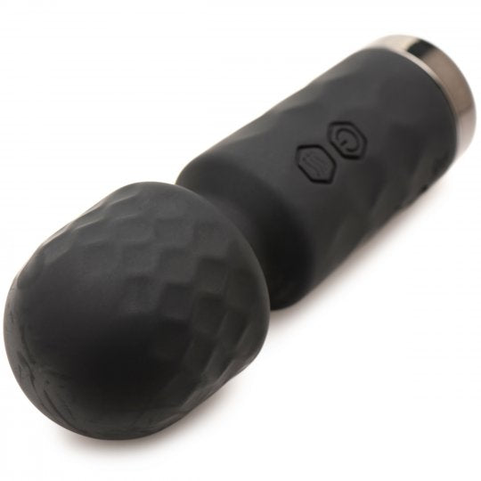 10X Mini Silicone Wand - Black Code: AH205