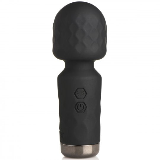 10X Mini Silicone Wand - Black Code: AH205