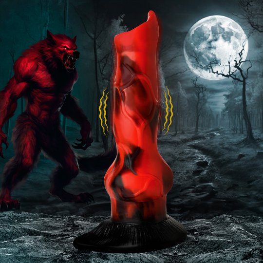 Vibra Beast Vibrating Silicone Dildo Code: AH403