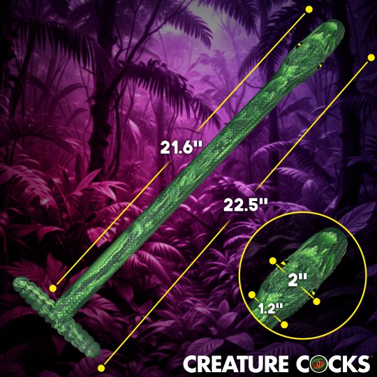 Slither Silicone Dildo Code: AH405