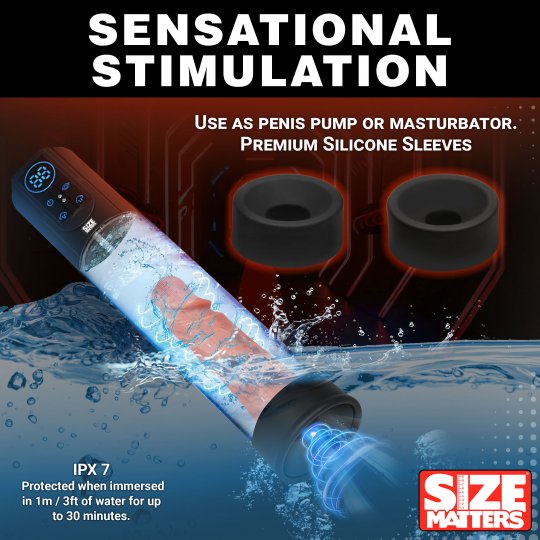 Sucking Penis Pump with Digital Display Code: AH406