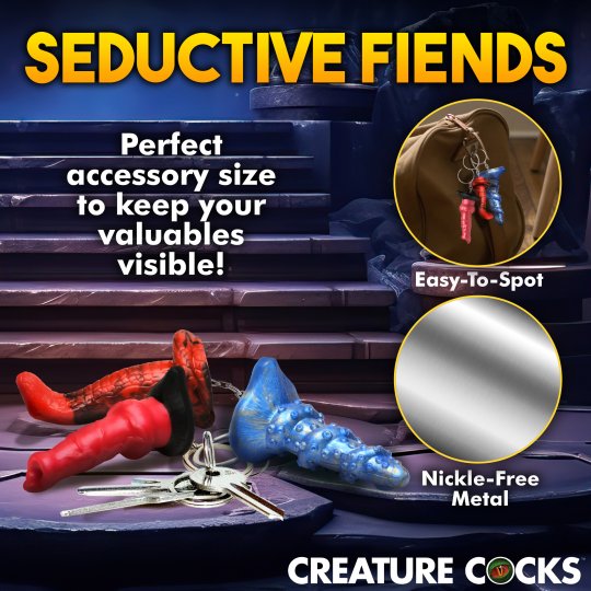 Hell-Hound, Lord Kraken, & King Cobra Silicone Keychain Set Code: AH429
