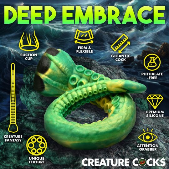 Titan Tentacle Extra Long Silicone Dildo Code: AH430