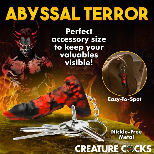 Fire Demon Keychain - Creature Cocks