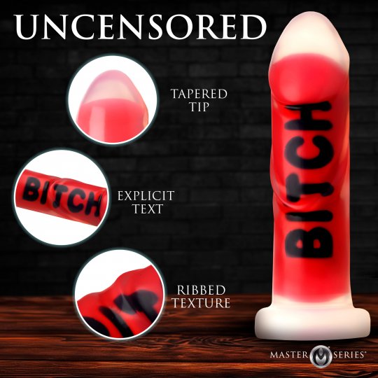 Bitch Silicone Dildo Code: AH658