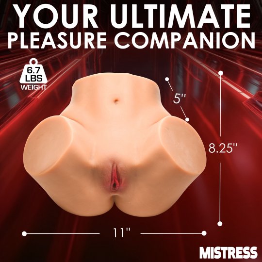 Squeezing and Vibrating Pussy and Ass Masturbator - Free Discreet USA Shipping