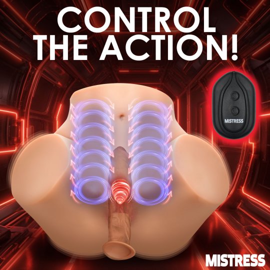Squeezing and Vibrating Pussy and Ass Masturbator - Free Discreet USA Shipping