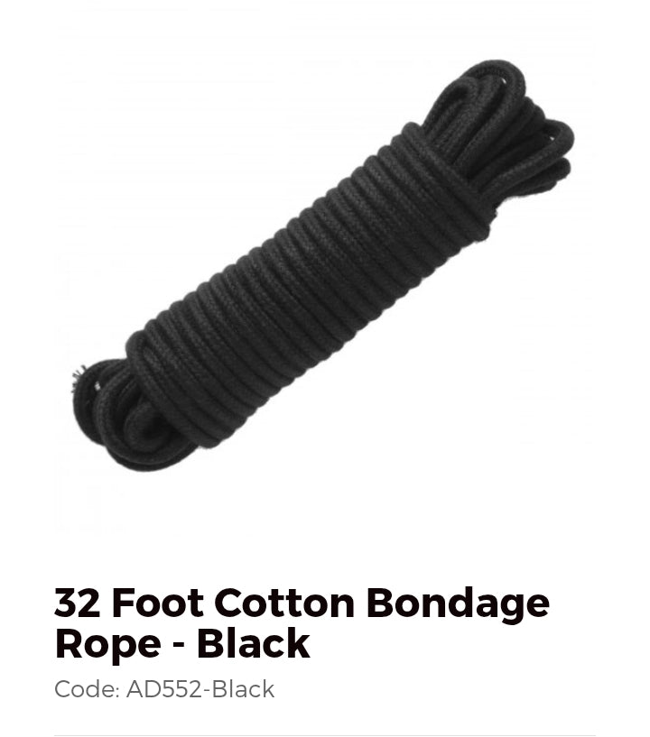32 Foot Cotton Bondage Rope