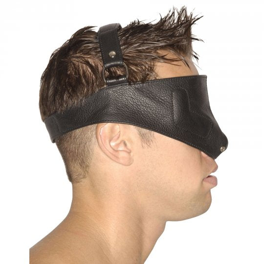 Strict Leather Upper Face Mask - SM