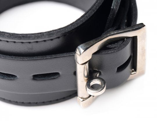 Leather Wrapped Spreader Bar with Cuffs Code: AG353