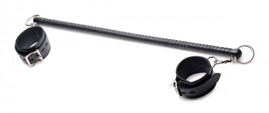Leather Wrapped Spreader Bar with Cuffs Code: AG353