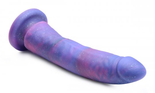 Magic Stick Glitter Silicone Dildo - 8 Inch Code: AG592