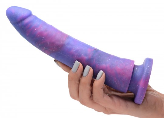 Magic Stick Glitter Silicone Dildo - 8 Inch Code: AG592
