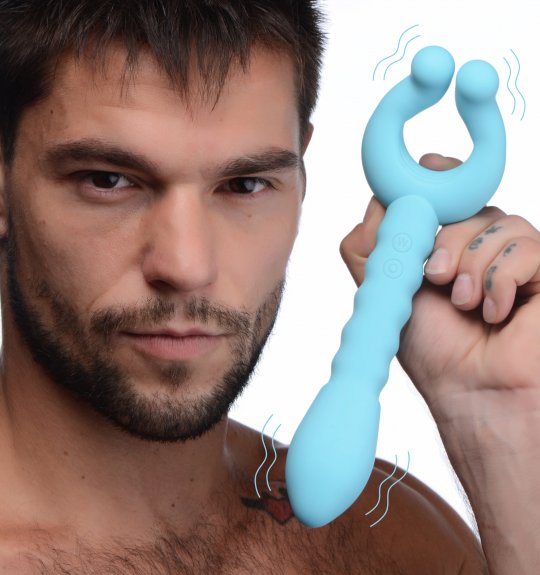 Yass! Vibe Dual-Ended Silicone Vibrator Code: AG619