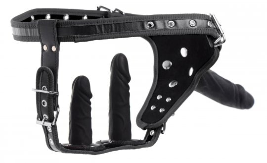Double Penetration Strap On Harness Code: AG785