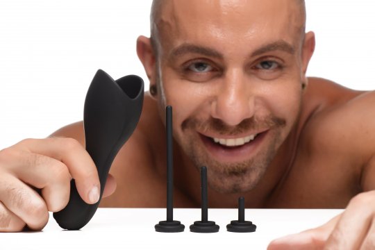 10X Vibrating Penis Head Teaser with Urethral Sounds Code: AG880