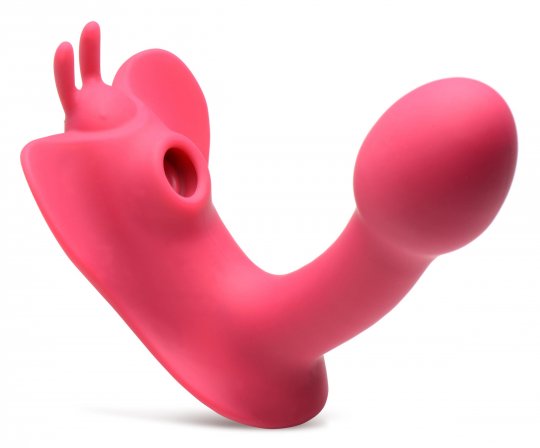 Butterfly Tease 10X Clitoral Suction Silicone Stimulator Code: AG886