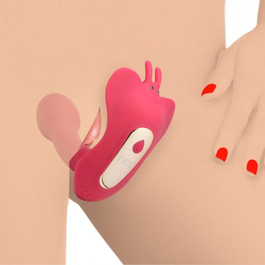 Pink Butterfly Tease 10X Clitoral Suction Silicone Stimulator Code: AG886