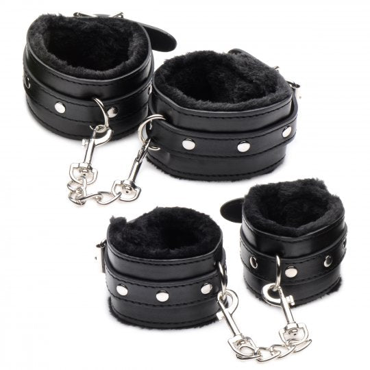 Hook Up 10 Piece Plush Bondage Set Code: AG989